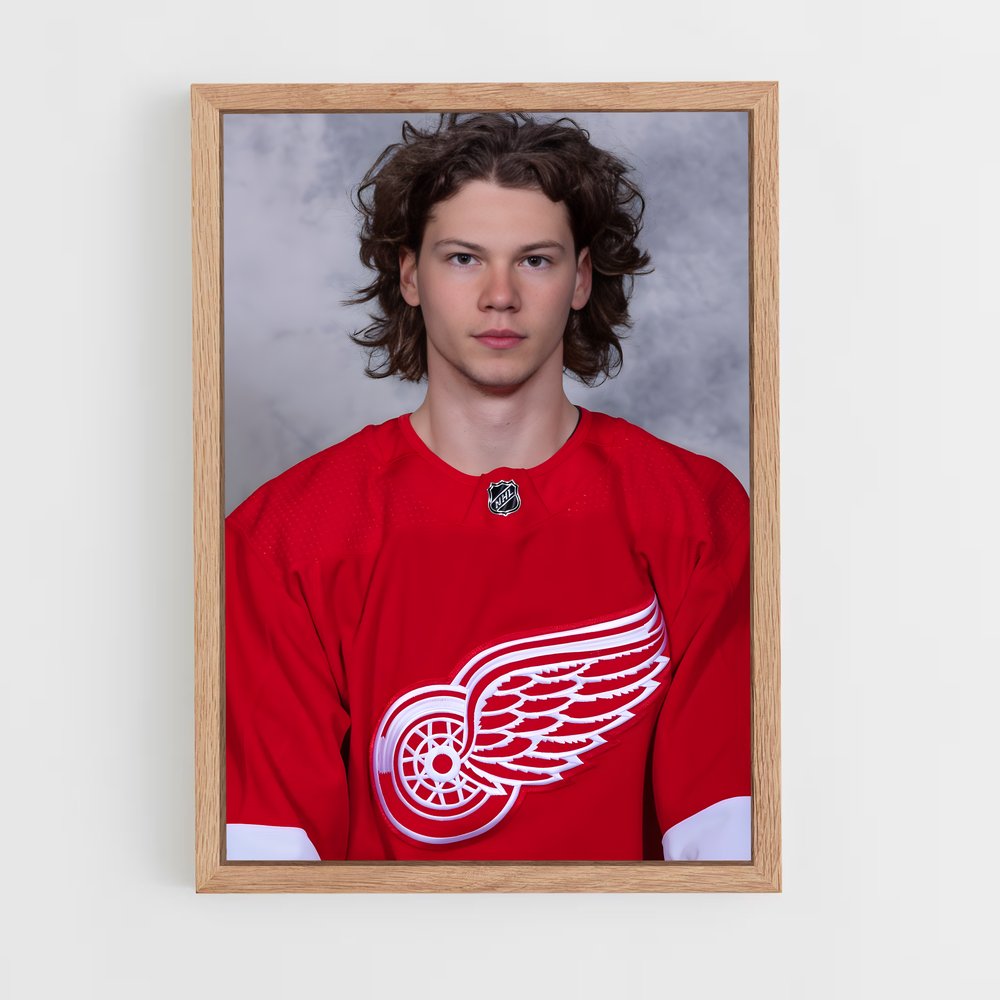 Poster La Force en Rouge – affiche Hockey sur glace (vue 4)